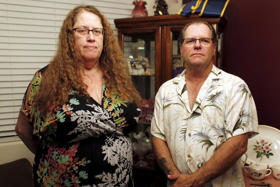 Jim a Lisa Staufferovi, kteří darovali tělo Doris vědě, byli v šoku.