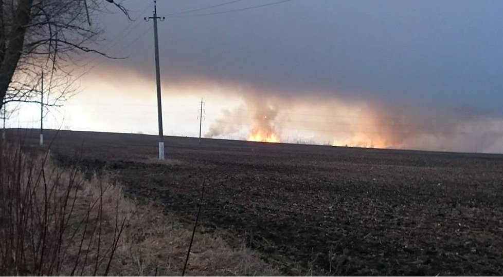 Na Ukrajině explodoval muniční sklad i v březnu 2017.