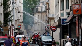 Zásah po explozi v Paříži (21.6.2023)