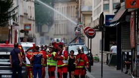 Zásah po explozi v Paříži (21.6.2023)