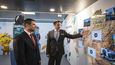 Jíří Havlíček v putovním stánku  Expo 2017 Astana
