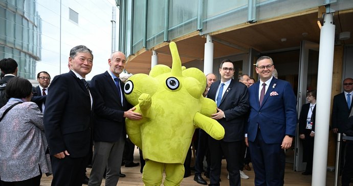 Otevření českého pavilonu na Expo 2025 v japonské Ósace (duben 2025)