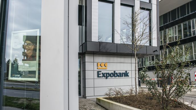 Sídlo společnosti Expobank v Praze 4