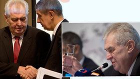 Andrej Babiš a Miloš Zeman se zúčastnili Setkání lídrů českého exportu 2016