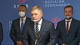 Slovenský expremiér a předseda Smeru Robert Fico
