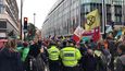 Demonstrace hnutí Extinction Rebellion v Londýně