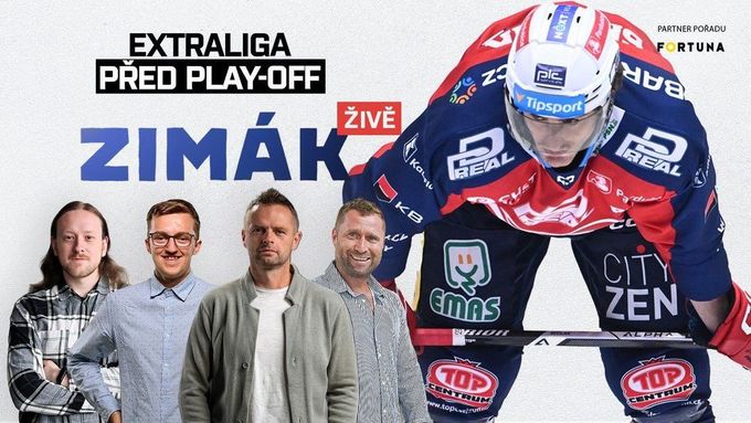 Zimák ŽIVĚ: Zužte led v lize! Síla týmů před play off, Sedlák riskoval a frustrovaný Flek Zimák ŽIVĚ: Zužte led v lize! Síla týmů před play off, Sedlák riskoval a frustrovaný Flek