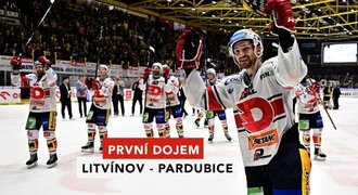 Litvínov - Pardubice 5:6. Dynamo zvládlo divočinu a je ve finále