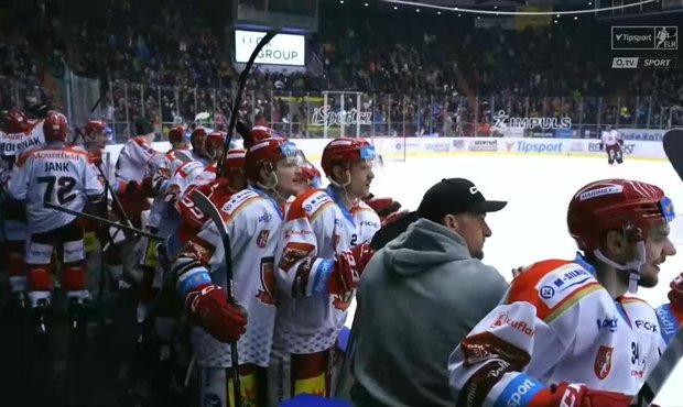 Mountfield HK - Liberec: Perret brankou do prázdné stvrdil vítězství, 6:4