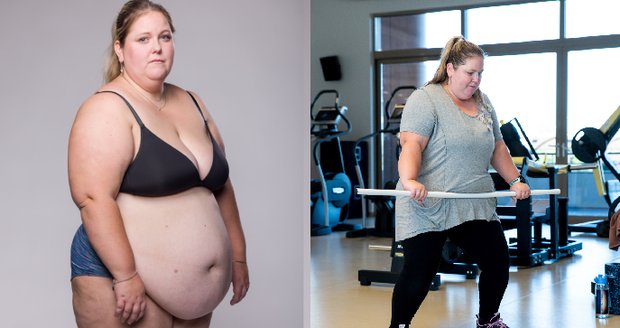 Maminka Šárka váží 122 kilo.