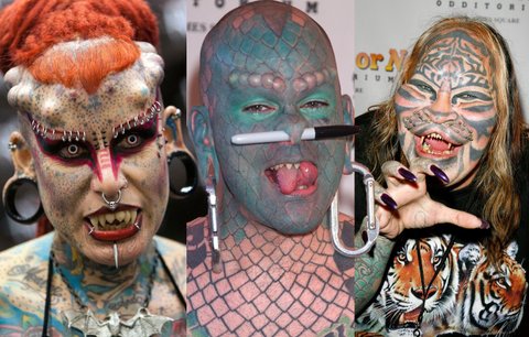Odpudivá krása: Extrémní tetování a modifikace těla