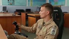 Virtuální výcvik ukrajinských pilotů na F-16 (září 2023)