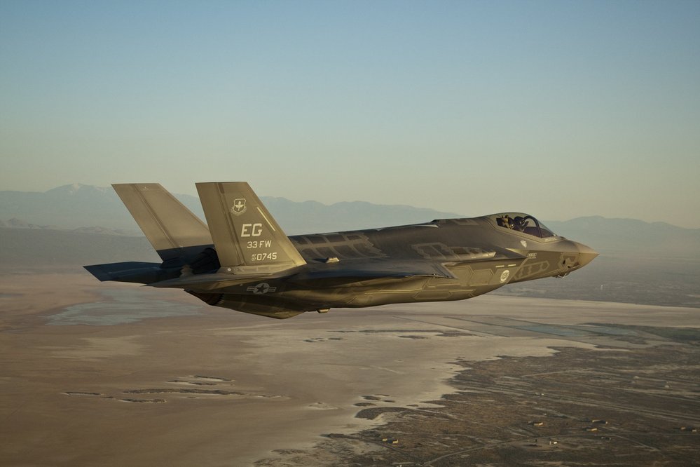 Druhý let F-35A