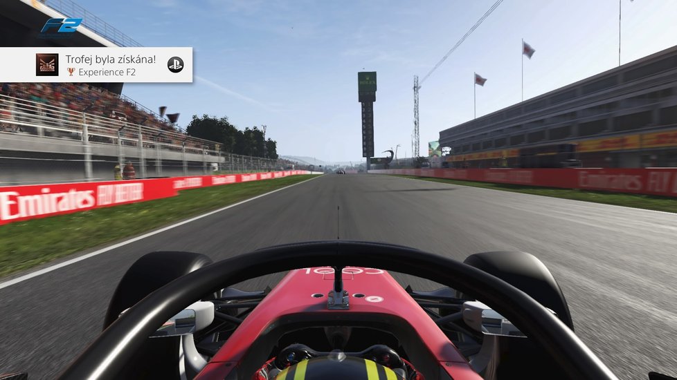 Závodní videohra F1 2019 pro PlayStation 4.