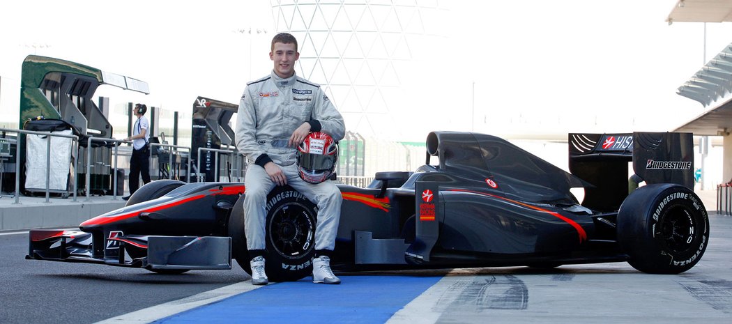 V listopadu 2010 testoval Josef Král v Abú Dhabí vůz formule 1 stáje HRT