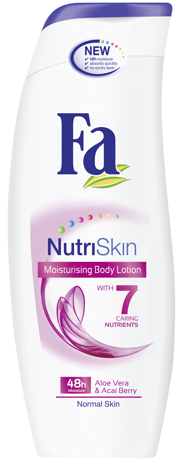 Intenzivní hydratační péče tělového mléka Fa NutriSkin. Hydratuje až na 48 hodin!