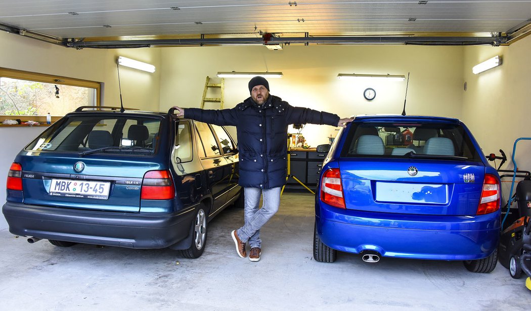 Sympatický právník zcela aktuálně dovezl fabii sestřičku. Felicia s řadou příplatků a v plné výbavě sloužila v roce 1996 jako testovací auto novinářům.