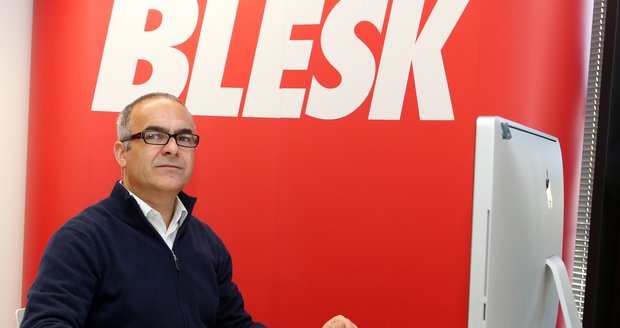 Fabrice Martin-Plichta byl hostem na chatu v redakci Blesk.cz