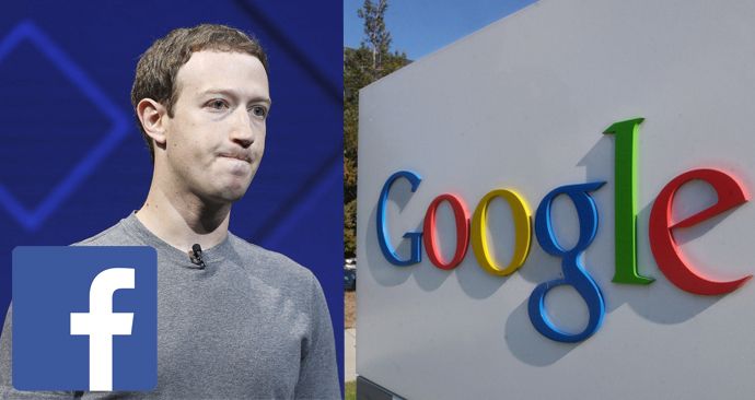 Vzrůstající moc gigantů typu Facebook a Google děsí dle průzkumu lidi