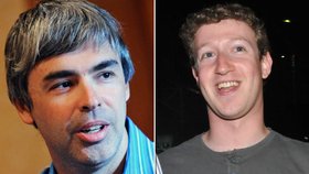 Larry Page z Googlu vlastní jachtu, Zuckerberg bydlí v pronájmu.