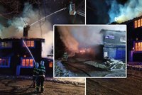 Chata Na Tesáku v Hostýnských vrších vyhořela do základů: Škoda se vyšplhala na 12 milionů