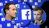 Konec nenávisti na facebooku? Ve Francii se Zuckerberg a Macron domluvili na spolupráci