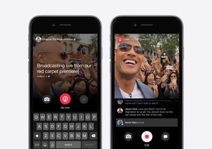Nová funkce aplikace Facebook Mentions umožňuje celebritám živě streamovat videa.