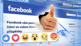 Facebook spustil 5 nových tlačítek, jsou to barevné smajlíky