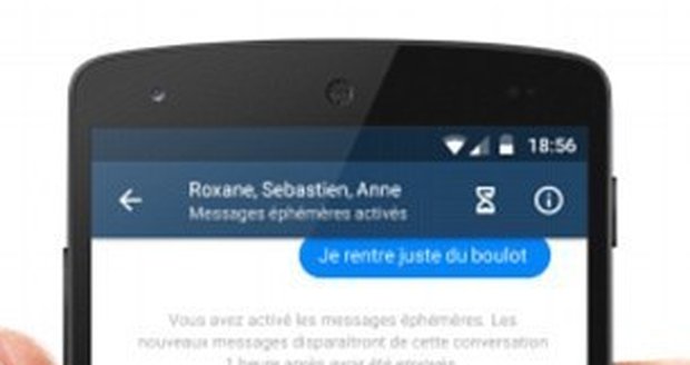 Facebook Messenger umožňuje v testovacím chodu ve Francii odeslat zprávy...
