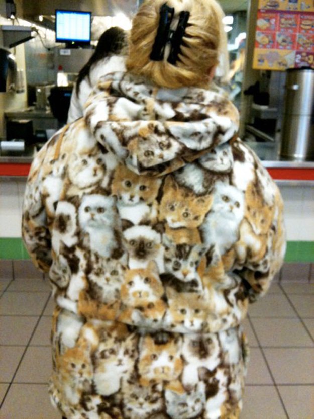 Kočičí kabátek