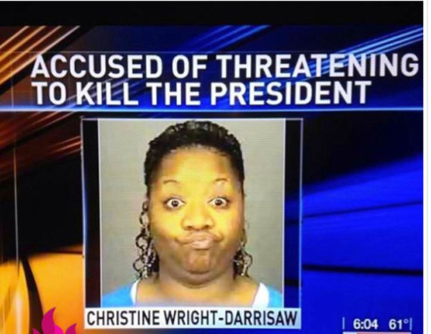 Tahle žena vyhrožovala americkému prezidentovi, že ho zabije, uhm!