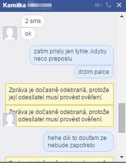 Nový podvod na Facebooku od vás chce získat telefonní číslo a přeposlat zaslaný kód.