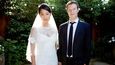 Mark Zuckerberk a Priscilla Chan