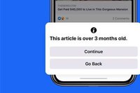 Chystáte se sdílet starý článek? Facebook vás na to začne upozorňovat