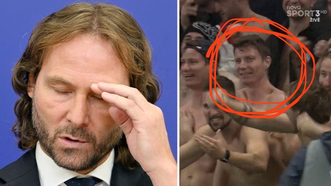 Polonahý šéf STESu v kotli Slavie a Nedvěd na jednání. Fotky, které by na FAČR rádi vymazali Polonahý šéf STESu v kotli Slavie a Nedvěd na jednání. Fotky, které by na FAČR rádi vymazali