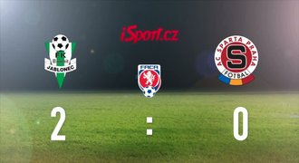 CELÝ SESTŘIH: Sparta v poháru končí! Jablonec v odvetě vyhrál 2:0