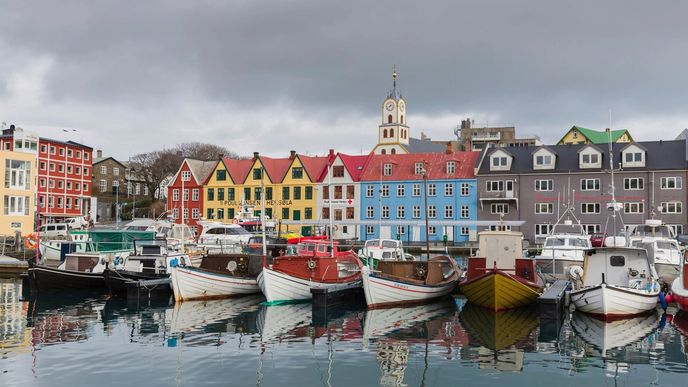 Hlavní město Faerských ostrovů Tórshavn - ilustrační snímek.