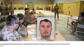 Na webu ministerstva obrany bylo možné identifikovat podle fotografie agenta Psíka.