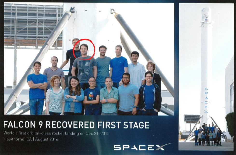 Foto týmu Falcon Heavy