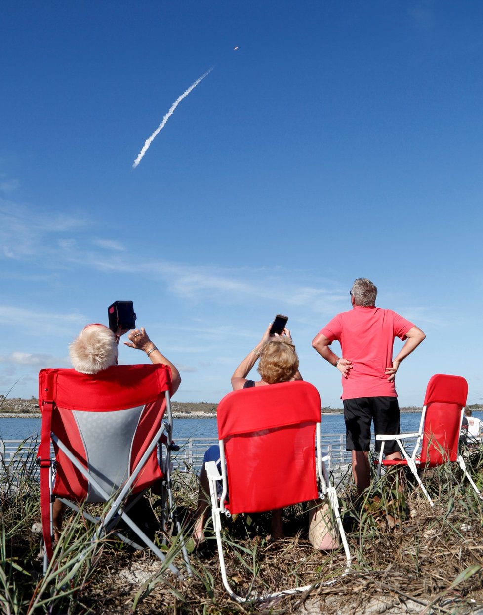 Start rakety Falcon Heavy