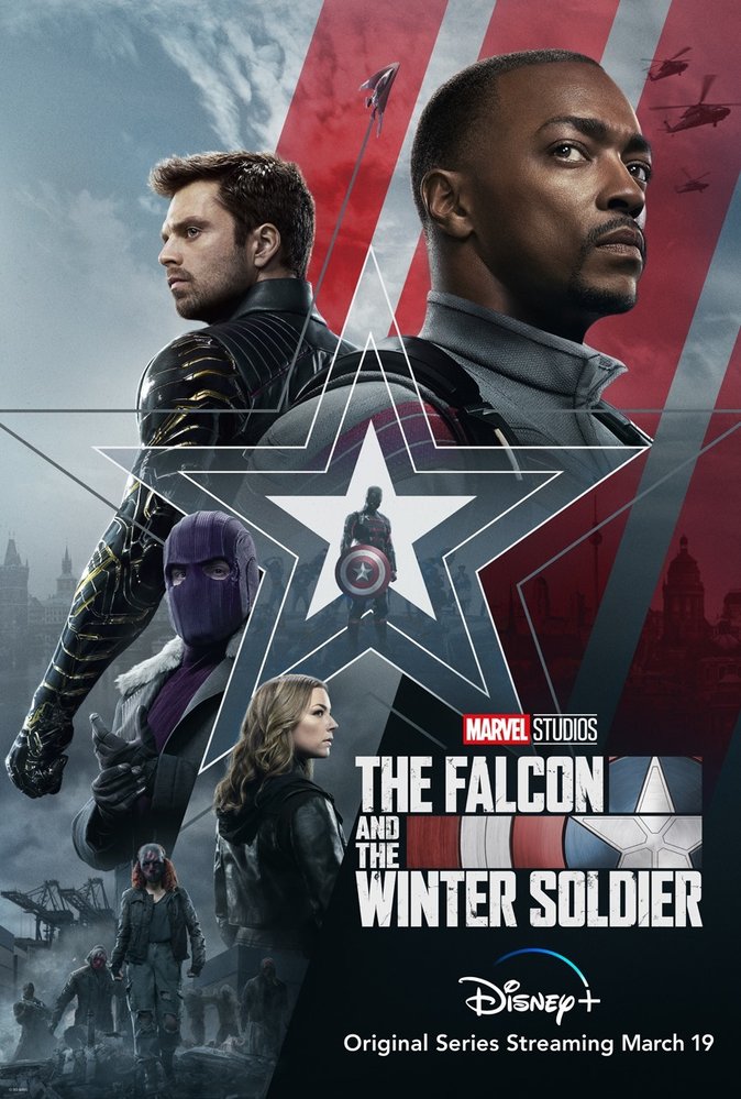 Falcon a Winter Soldier na novém plakátu seriálu studia Marvel