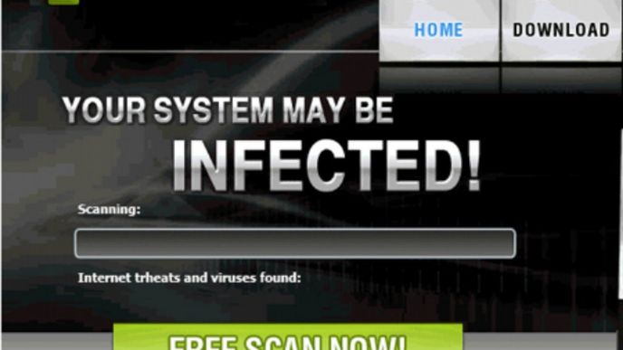 Falešný antivirový program, ilustrační foto