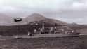 Falklandská válka: HMS Bristol.