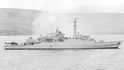 Falklandská válka: HMS Antelope.