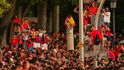 Fanoušci v Madridu