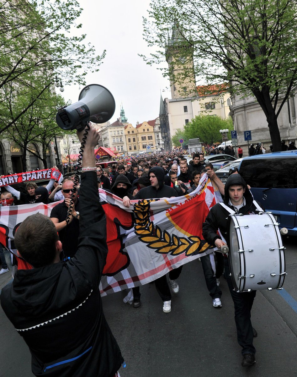 Fanoušci Slavie dnes chystají demonstraci přímo na hřišti.