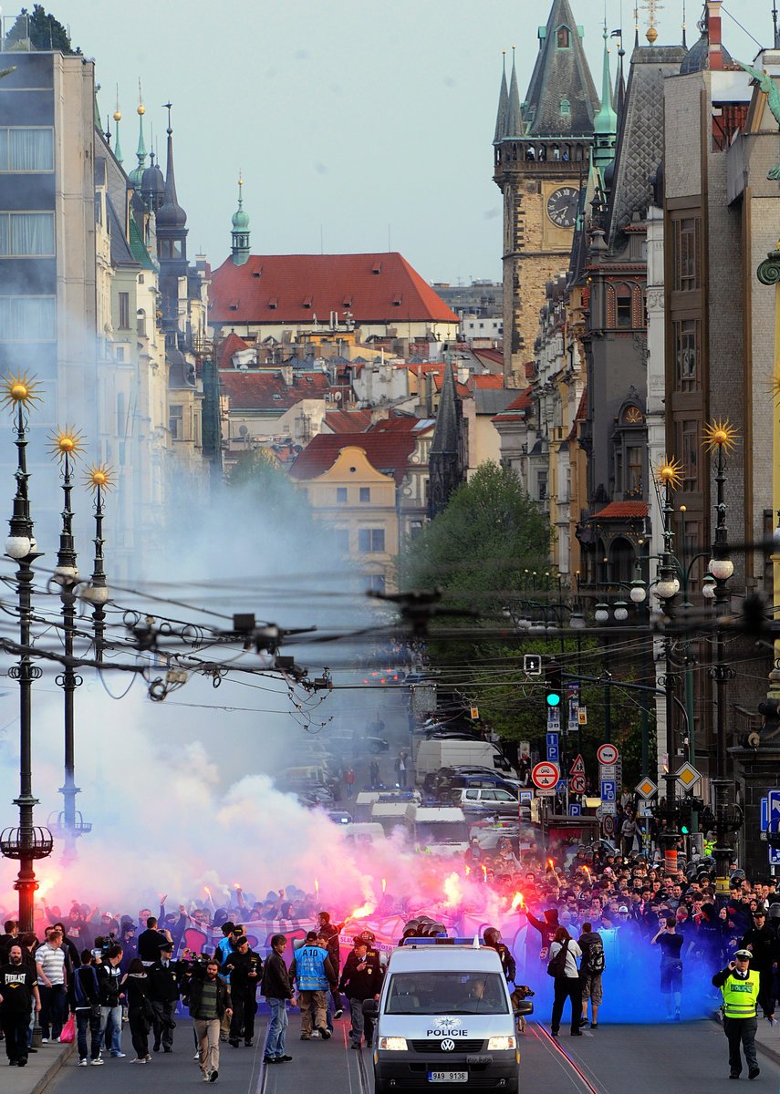 Fanoušci Slavie dnes chystají demonstraci přímo na hřišti.