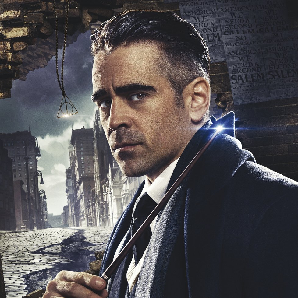 Colin Farrell ve filmu Fantastická zvířata a kde je najít