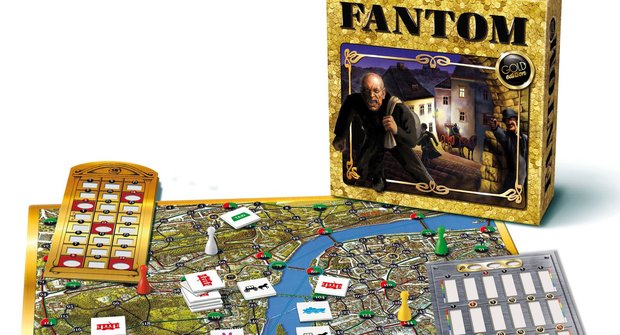 Fantom Gold Edition: Desková hra pro lupiče