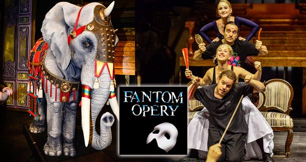 V zákulisí Fantoma opery: Mechanický slon v životní velikosti stál 200 tisíc Kč!